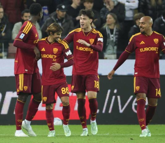 Pokerissimo della Roma al Bluenergy Stadium, Udinese la crisi continua