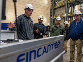 Fincantieri, il segretario ad interim della Marina Usa in visita nei cantieri del Wisconsin