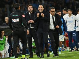 Serie A, due turni di squalifica per Allegri dopo l’espulsione in Napoli-Roma