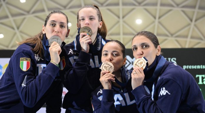 L’Italia del fioretto femminile fa la storia a Takamatsu: Favaretto trionfa, Batini d’argento e bronzo per Errigo e Volpi