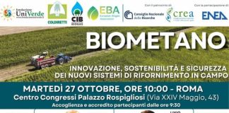 Biometano in agricoltura, a Roma un confronto su innovazione e sostenibilità