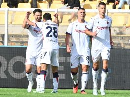 Prima gioia per il Bologna, vince 2-1 a Lecce