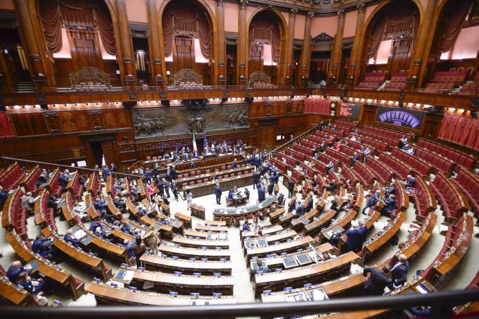 Roma, Camera dei deputati, in programma Legge elettorale, dichiarazioni di voto e voto di fiducia sull'articolo 1.