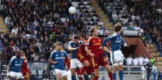 Pari a reti bianche al Sinigaglia tra Como e Roma, è il primo 0-0 del campionato