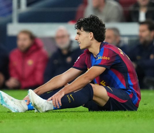 Barcelona, 7-week layoff for Espart due to an ankle injury