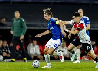 Primo ko per il Como in Champions, il Feyenoord si impone 3-2