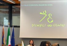 Giusy Versace sale in cattedra all’IIS Benedetti-Tommaseo di Venezia per parlare di tecnologia, sport e disabilità.