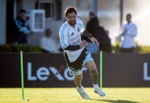 Lionel Messi’s final match with Argentina: a 30-meter-long jersey bearing the message “Thank you, Captain” in Rosario