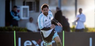 Lionel Messi’s final match with Argentina: a 30-meter-long jersey bearing the message “Thank you, Captain” in Rosario