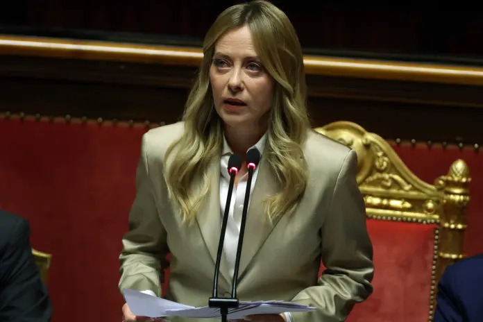 Giorgia Meloni Senato