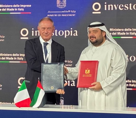 Urso firma un’intesa con il ministro emiratino Al Suwaidi su partnership tecnologiche e industriali