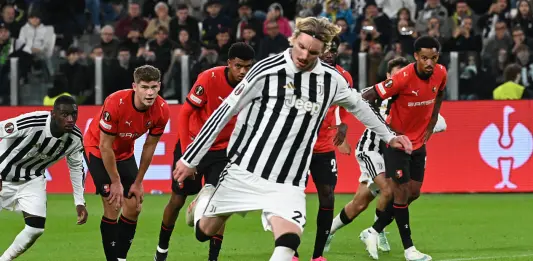 La Juventus non va oltre il pari contro il Rennes, 2-2 con gol di Celik e Woltemade
