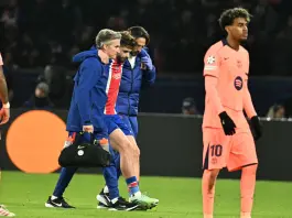 PSG, Khvicha Kvaratskhelia has ruptured his ACL