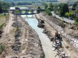Post alluvione in Emilia-Romagna, al via i lavori per il ripristino della storica briglia “Calanco” nel territorio di Forlì
