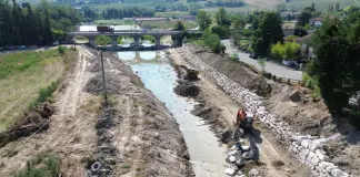 Post alluvione in Emilia-Romagna, al via i lavori per il ripristino della storica briglia “Calanco” nel territorio di Forlì