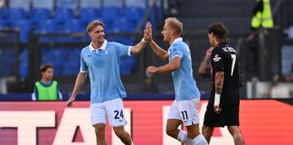 La Lazio supera 3-1 il Monza e riaggancia l’Inter in testa alla classifica