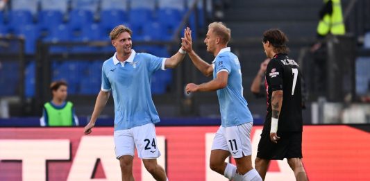 La Lazio supera 3-1 il Monza e riaggancia l’Inter in testa alla classifica