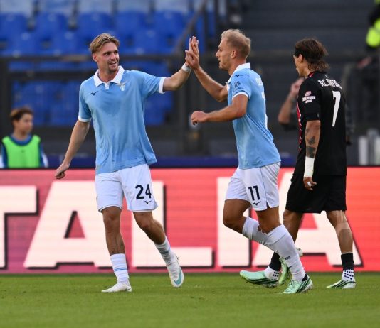 La Lazio supera 3-1 il Monza e riaggancia l’Inter in testa alla classifica