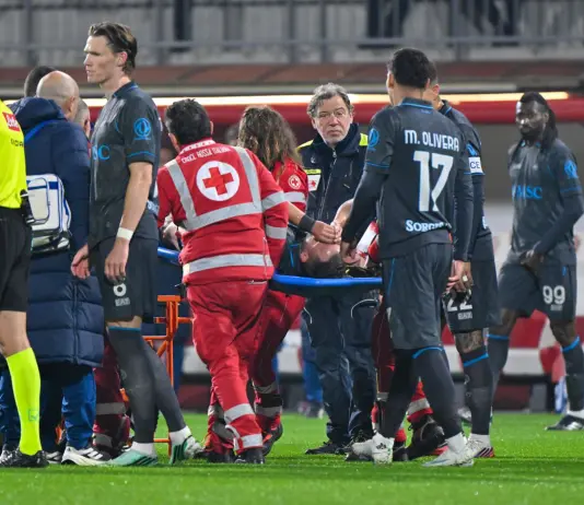 Napoli, Lobotka suffers tibiofibular syndesmosis and ankle injury