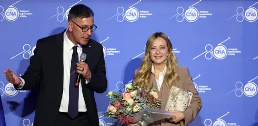 80 anni della CNA, Meloni “Avanti con la legge delega sull’artigianato”. Costantini “Bene l’impegno del Governo sulla riforma” / Video
