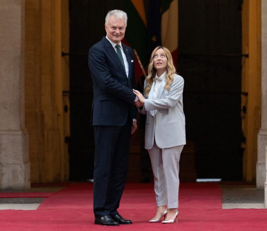 Meloni riceve il presidente lituano Nauseda, sul tavolo priorità europee e Ucraina