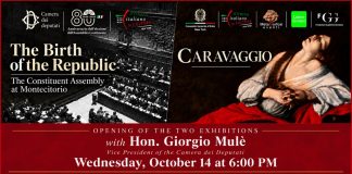 A New York la mostra sugli 80 anni della Costituente e la Maddalena in estasi del Caravaggio. Il 14 ottobre l’inaugurazione con Mulè