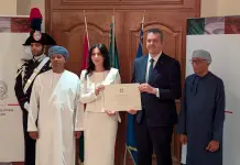 Oman, Conferment of the “Cavaliere dell’Ordine della Stella d’Italia” upon Beatrice Franceschi