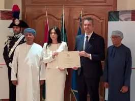 Oman, onorificenza di “Cavaliere dell’Ordine della Stella d’Italia” a Beatrice Franceschi