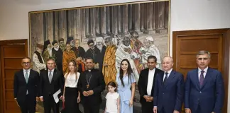 Azerbaigian, la vicepresidente della Fondazione Heydar Aliyev in Vaticano