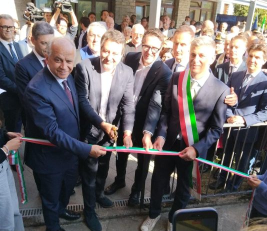 Inaugurata la sede del Distaccamento di Polizia Stradale di Sala Comacina, presenti Salvini e Piantedosi