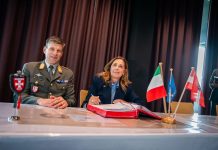 Rauti in Austria “Formazione interforze verso il modello duale Total Defence”