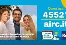 Dall’1 all’8 novembre Rai e Airc ancora insieme per la ricerca