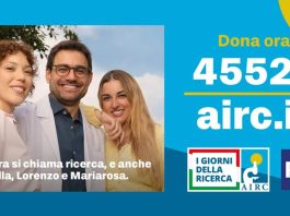 Dall’1 all’8 novembre Rai e Airc ancora insieme per la ricerca