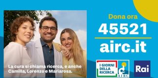 Dall’1 all’8 novembre Rai e Airc ancora insieme per la ricerca