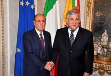 Tajani conferma la fiducia a Schifani, “Avanti con il programma”