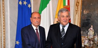 Tajani conferma la fiducia a Schifani, “Avanti con il programma”