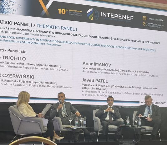 Croazia, l’ambasciatore italiano Trichilo all’International Energy Forum di Zagabria
