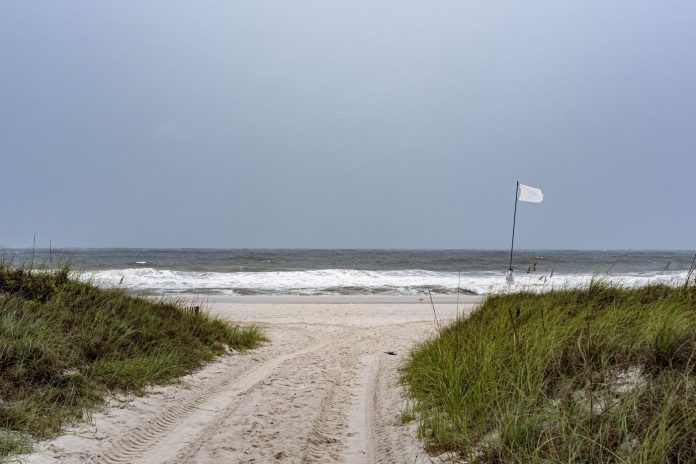 Hurricane Isaias In Orange Beach, USA