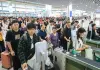 Cina: picco di passeggeri sui treni alla vigilia della Festa nazionale (1)