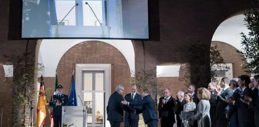 L’Ambasciata tedesca festeggia i 75 anni di relazioni diplomatiche con l’Italia, presente anche il ministro Wadephul