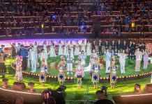 Cina: Guizhou, Land Fingerprint Concert anima antica cittadina di Shexiang (3)
