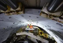 Cina: completato scavo con scudo del secondo tunnel della baia di Jiaozhou (1)