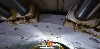 Cina: completato scavo con scudo del secondo tunnel della baia di Jiaozhou (1)