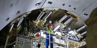 Cina: completato scavo con scudo del secondo tunnel della baia di Jiaozhou (2)