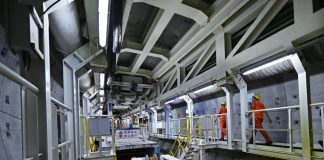Cina: completato scavo con scudo del secondo tunnel della baia di Jiaozhou (3)