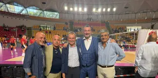 Lega Volley femminile, prima uscita da presidente per Cozzoli: assiste a Roma-Messina
