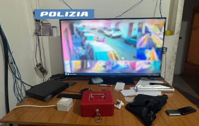 Polizia crack room Catania