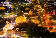 Cina: tour notturni in tutto il Paese durante vacanze per Festa nazionale (5)