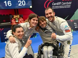 Europei Paralimpici di Cardiff 2026, l’Italia è subito d’oro: il Mixed Team di fioretto si laurea campione d’Europa