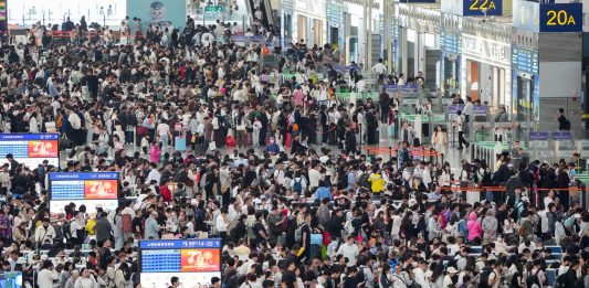 Cina: aumentano i rientri in treno con la fine delle festività nazionali (2)